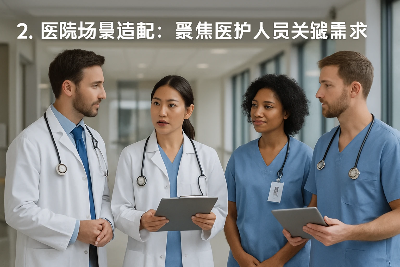 2. 医院场景适配：聚焦医护人员关键需求