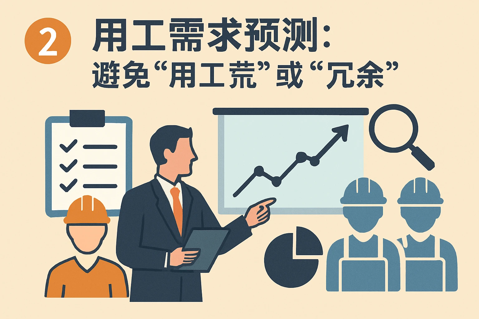 2. 用工需求预测：避免“用工荒”或“冗余”
