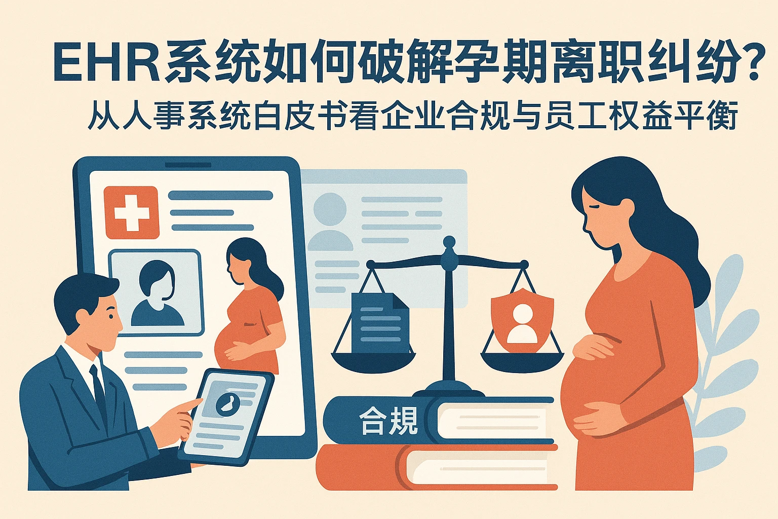 EHR系统如何破解孕期离职纠纷？从人事系统白皮书看企业合规与员工权益平衡