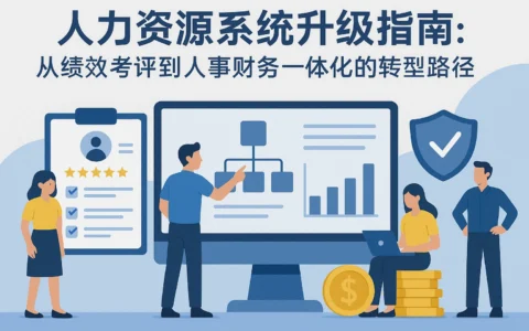 人力资源系统升级指南：从绩效考评到人事财务一体化的转型路径