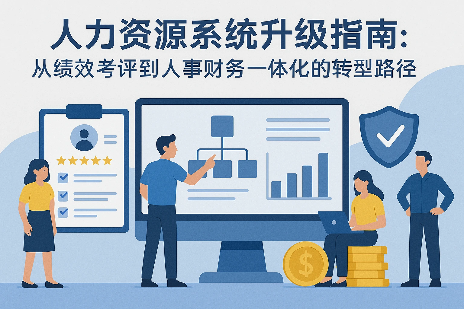 人力资源系统升级指南：从绩效考评到人事财务一体化的转型路径
