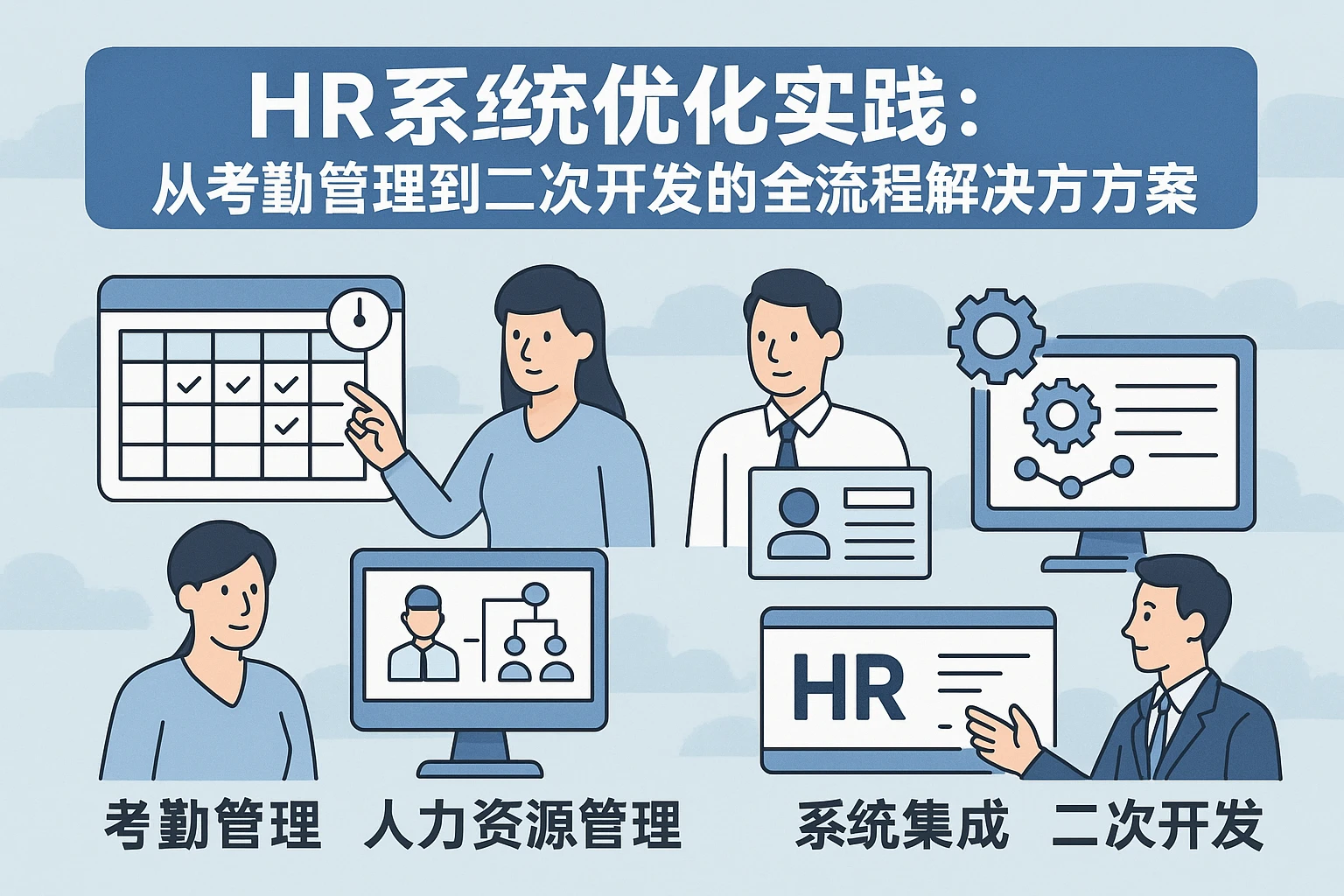 HR系统优化实践：从考勤管理到二次开发的全流程解决方案