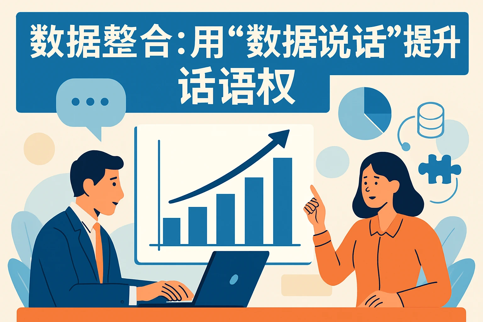 2. 数据整合：用“数据说话”提升话语权