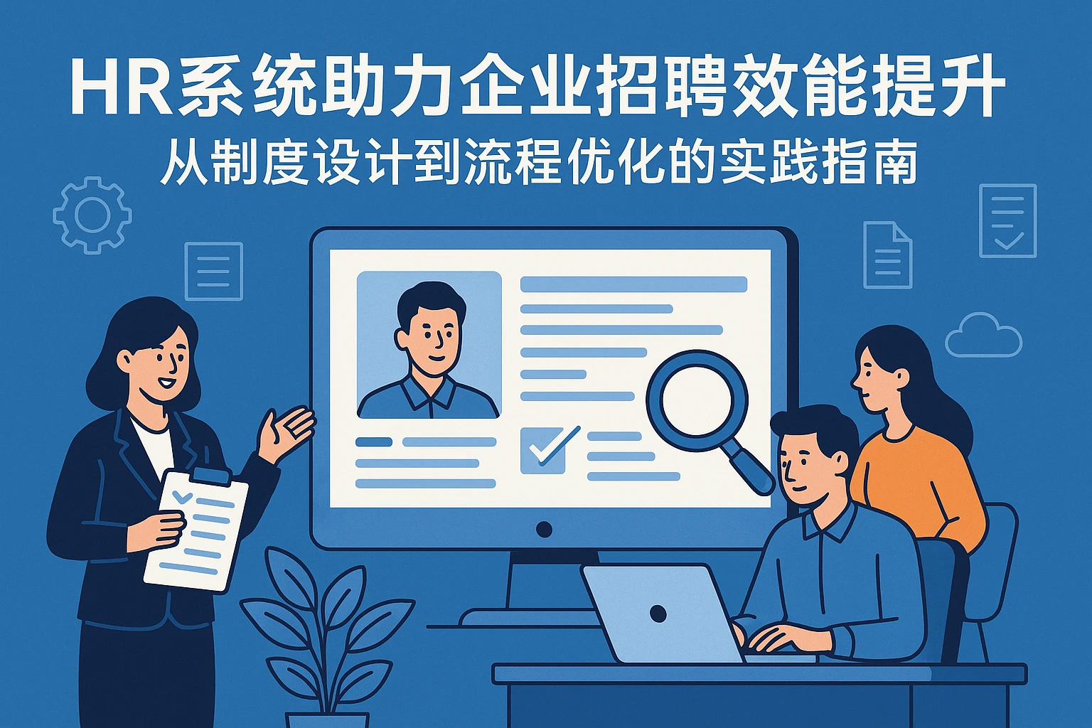 HR系统助力企业招聘效能提升：从制度设计到流程优化的实践指南