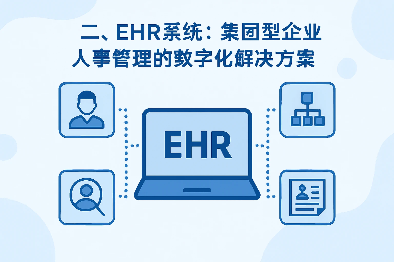 二、EHR系统：集团型企业人事管理的数字化解决方案