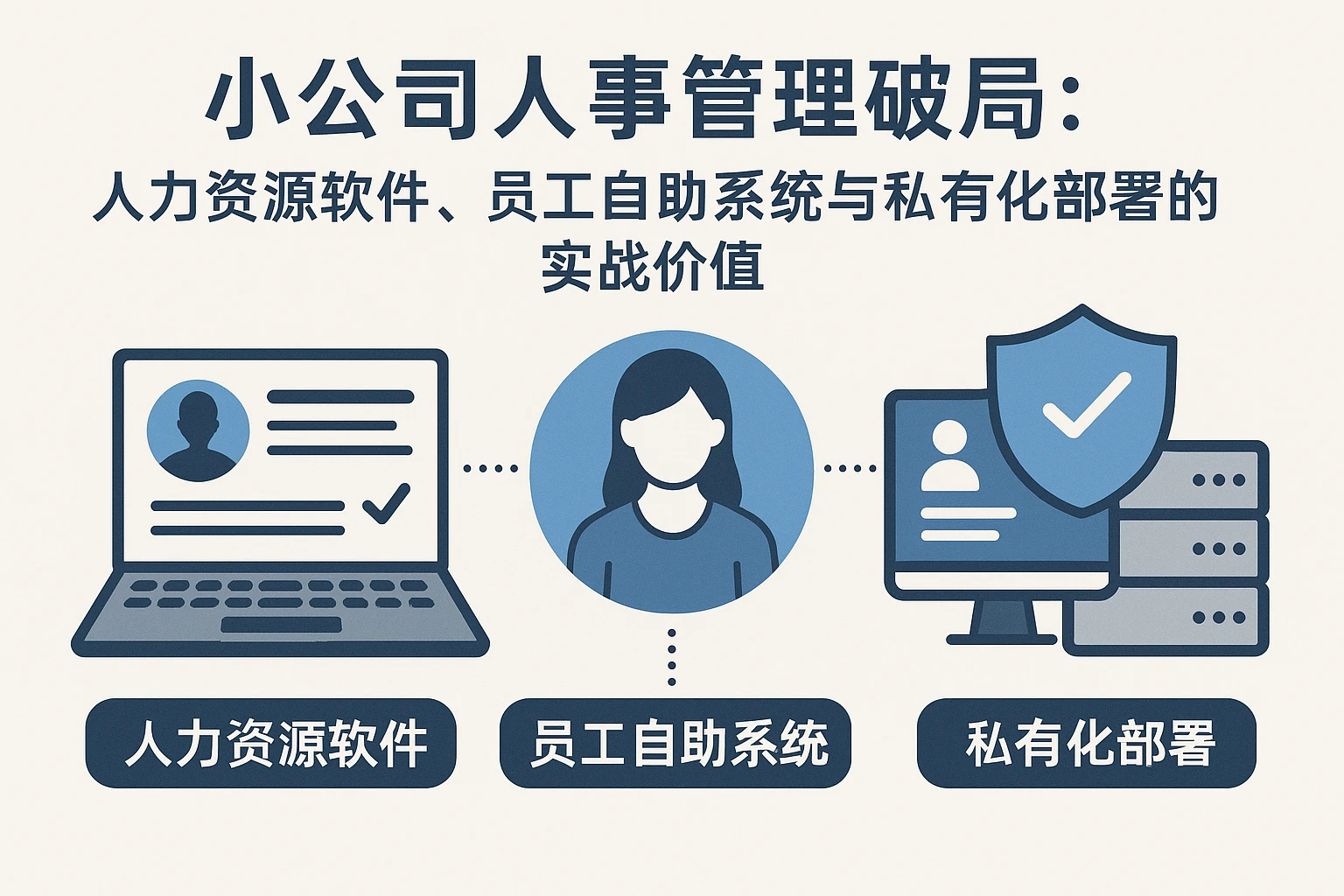 小公司人事管理破局：人力资源软件、员工自助系统与私有化部署的实战价值