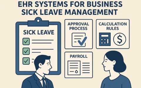 EHR系统助力企业病假管理：确认流程、计算标准与工资属性全解析
