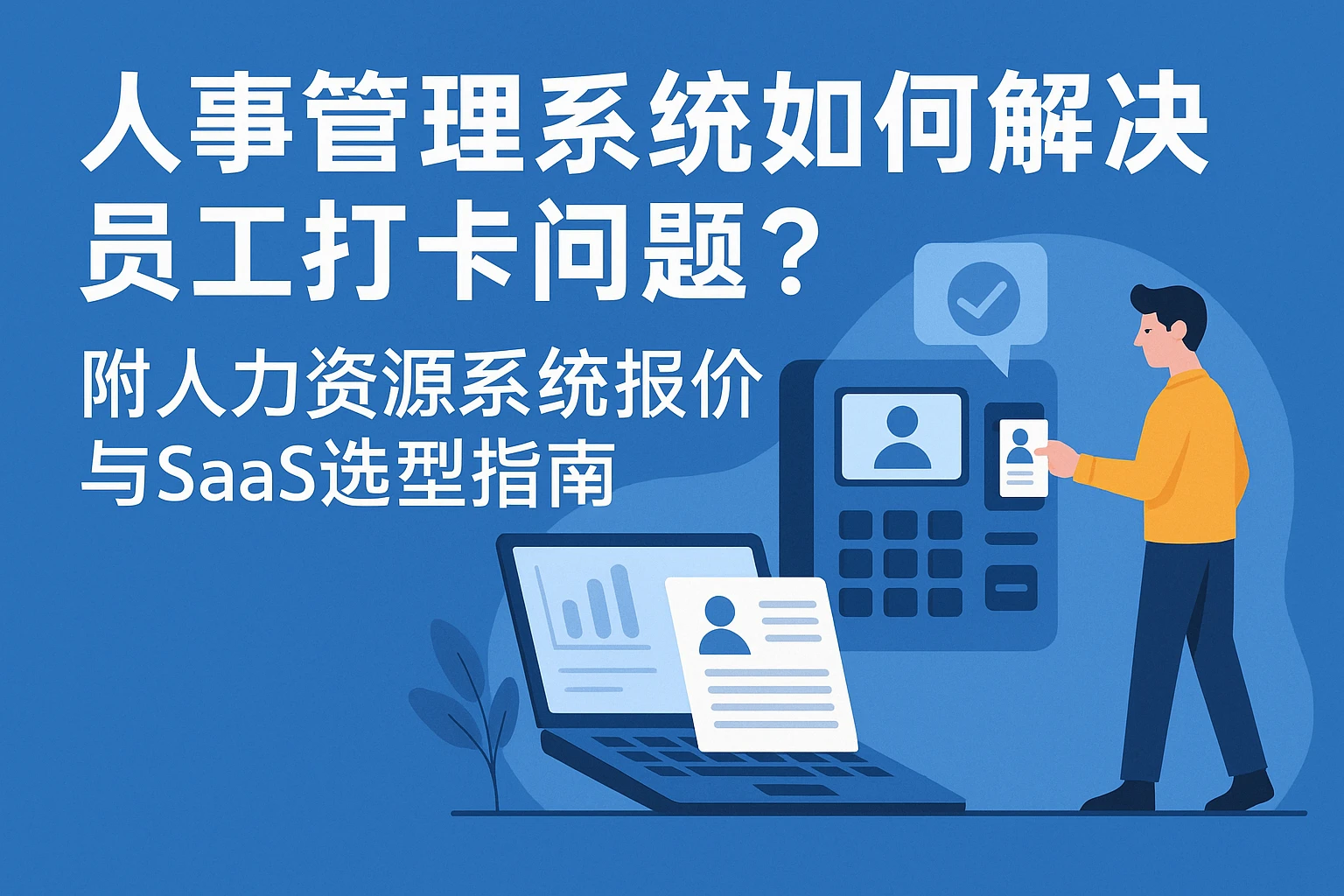 人事管理系统如何解决员工打卡问题？附人力资源系统报价与SaaS选型指南