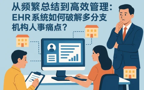 从频繁总结到高效管理:EHR系统如何破解多分支机构人事痛点?