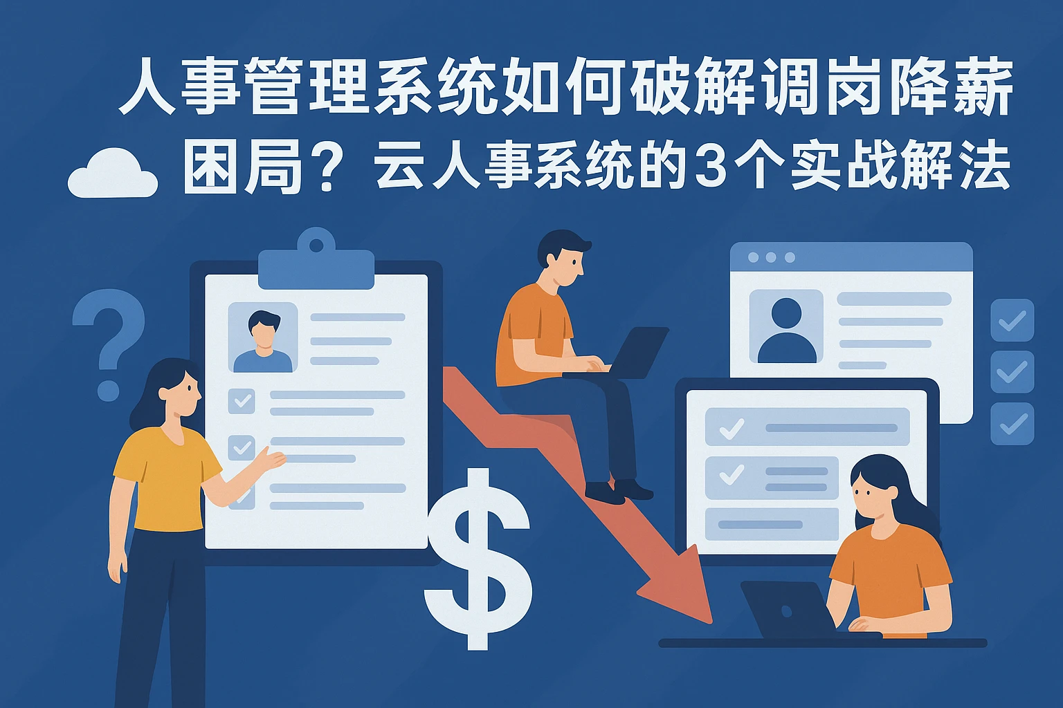 人事管理系统如何破解调岗降薪困局？云人事系统的3个实战解法