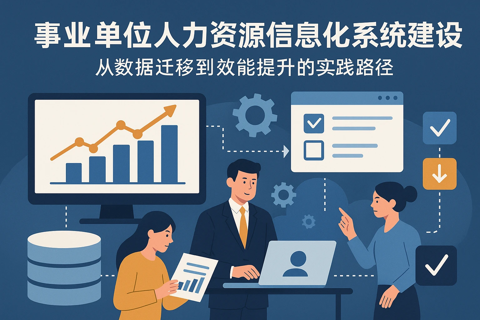 事业单位人力资源信息化系统建设：从数据迁移到效能提升的实践路径