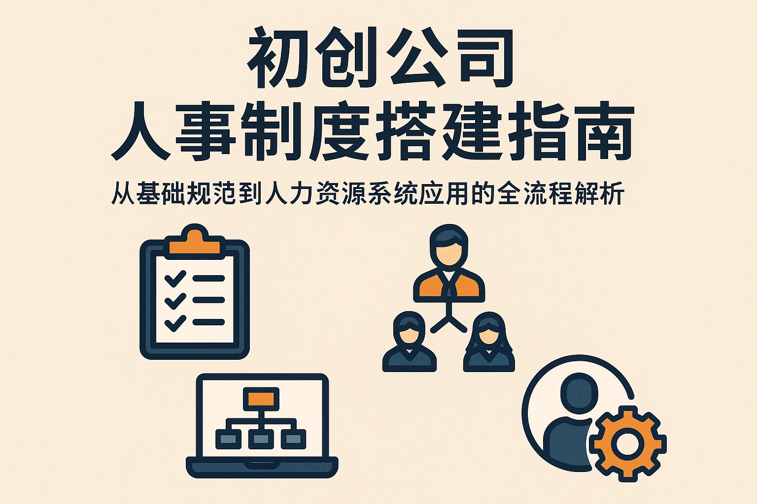 初创公司人事制度搭建指南：从基础规范到人力资源系统应用的全流程解析