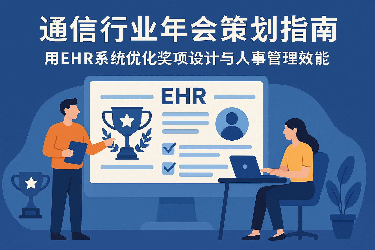 通信行业年会策划指南：用EHR系统优化奖项设计与人事管理效能