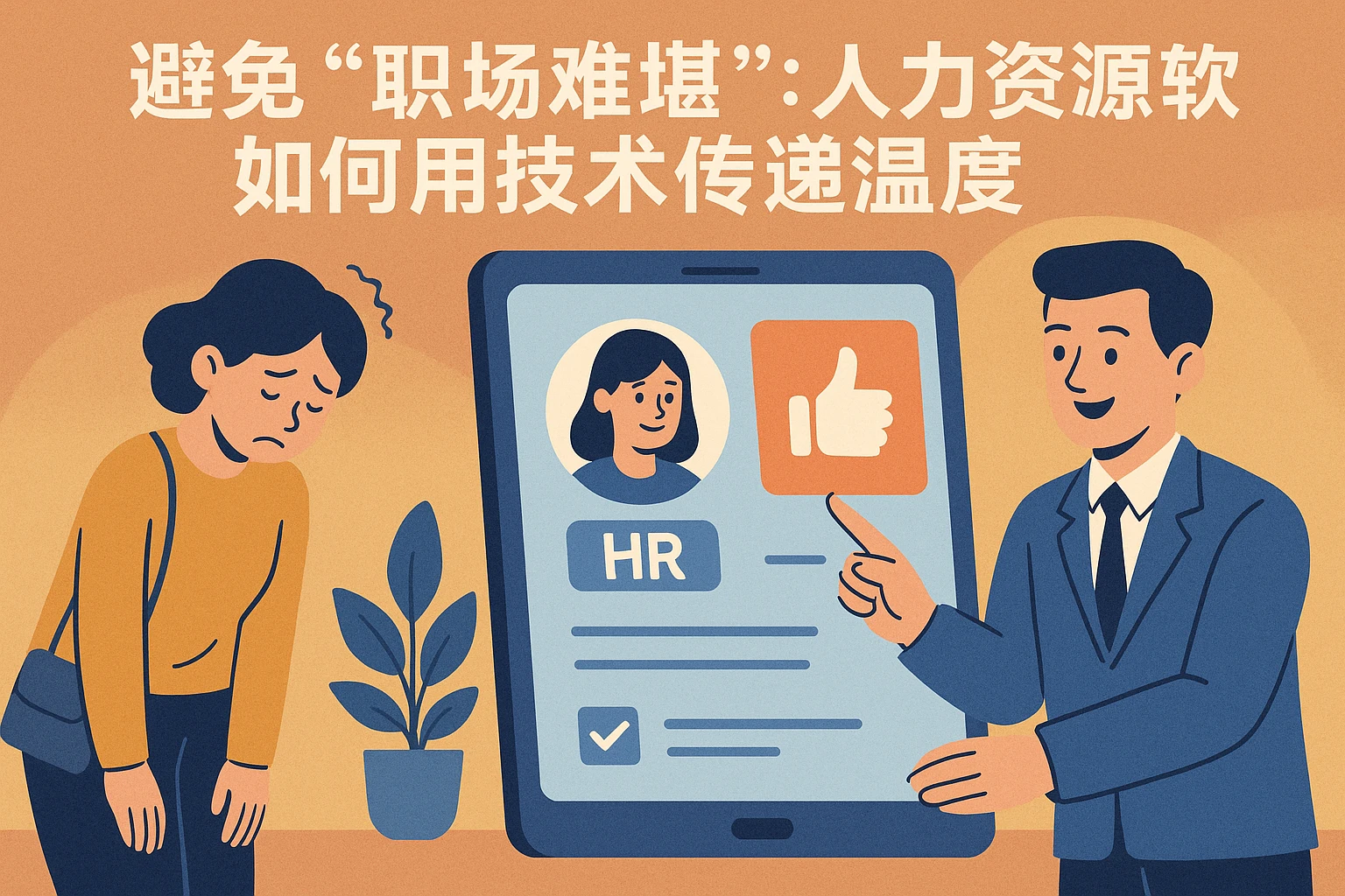 避免“职场难堪”：人力资源软件如何用技术传递温度