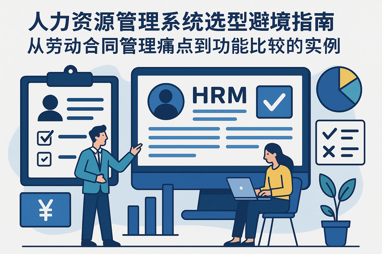 人力资源管理系统选型避坑指南：从劳动合同管理痛点到功能比较的实战教训