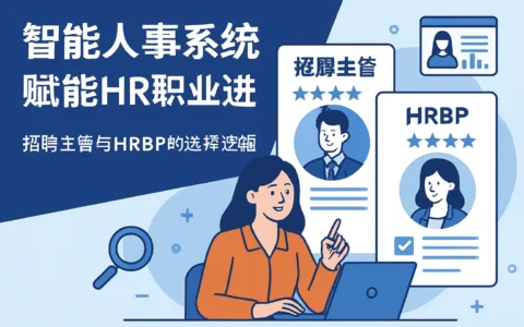 智能人事系统赋能HR职业进阶：招聘主管与HRBP的选择逻辑