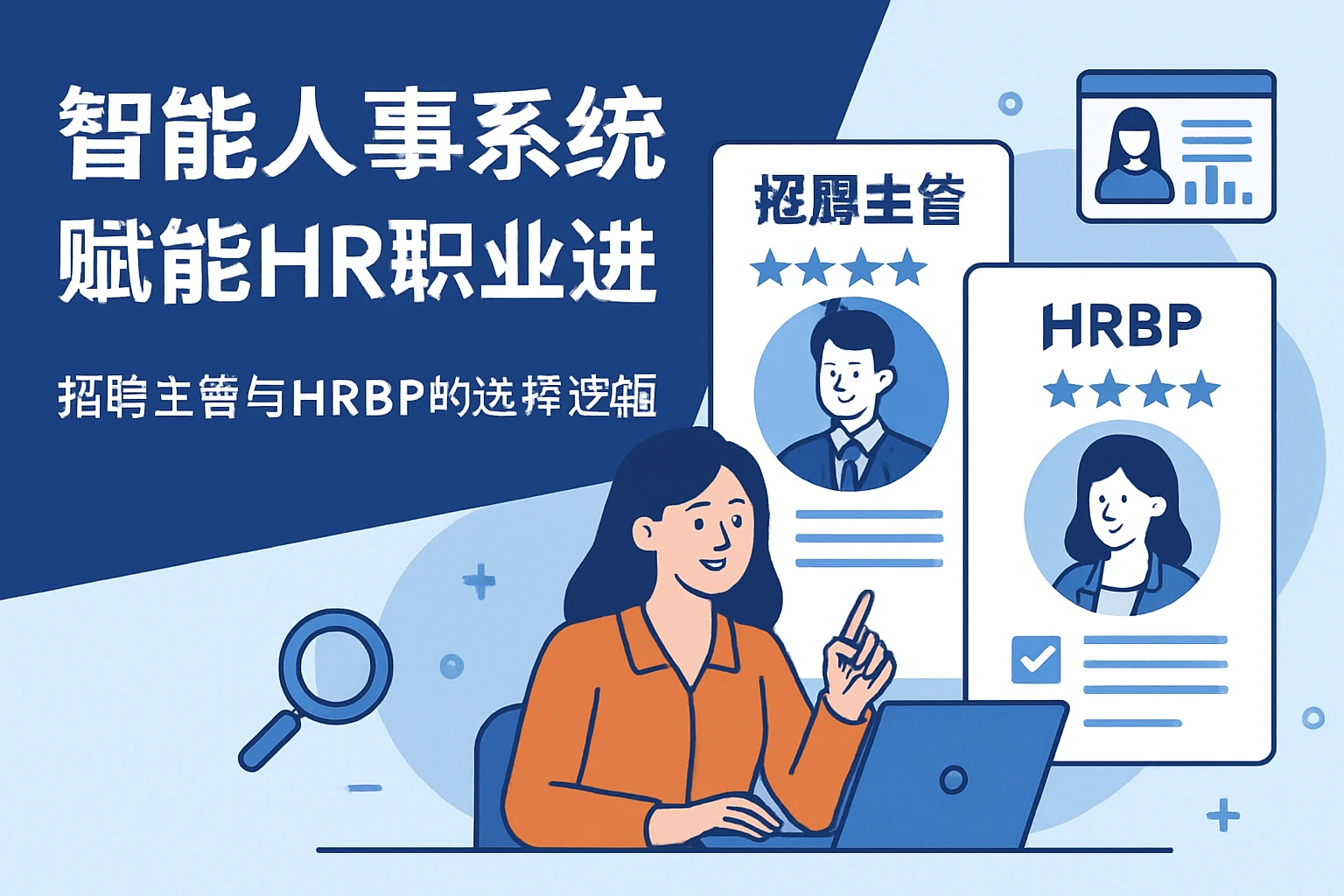 智能人事系统赋能HR职业进阶：招聘主管与HRBP的选择逻辑