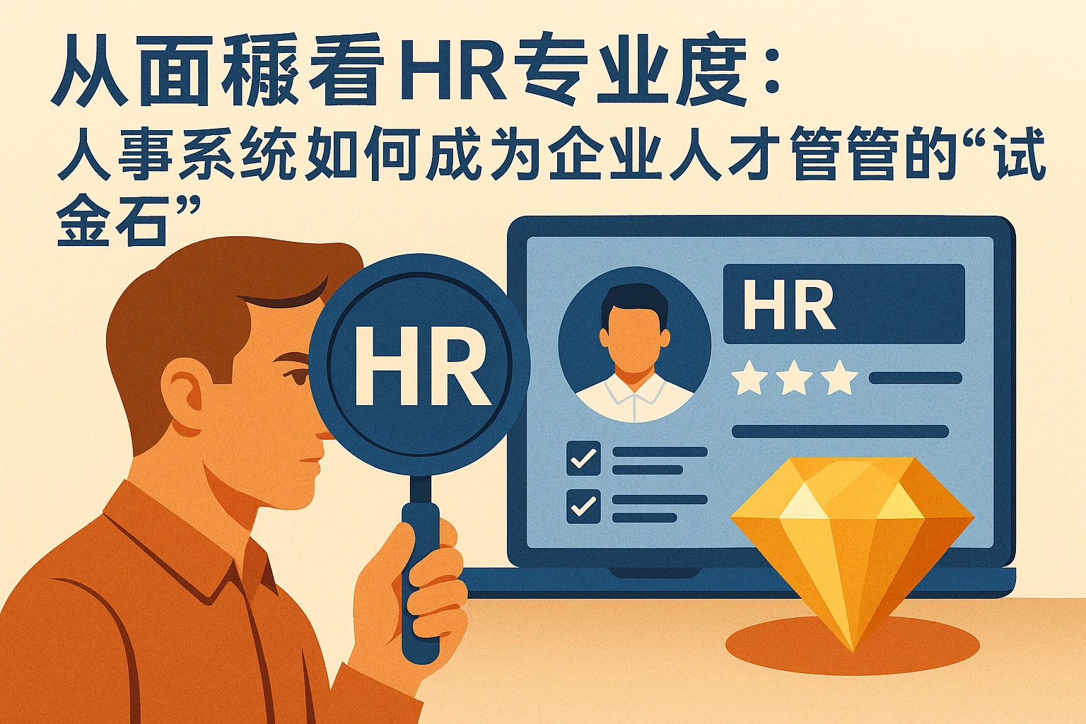 从面试看HR专业度：人事系统如何成为企业人才管理的“试金石”