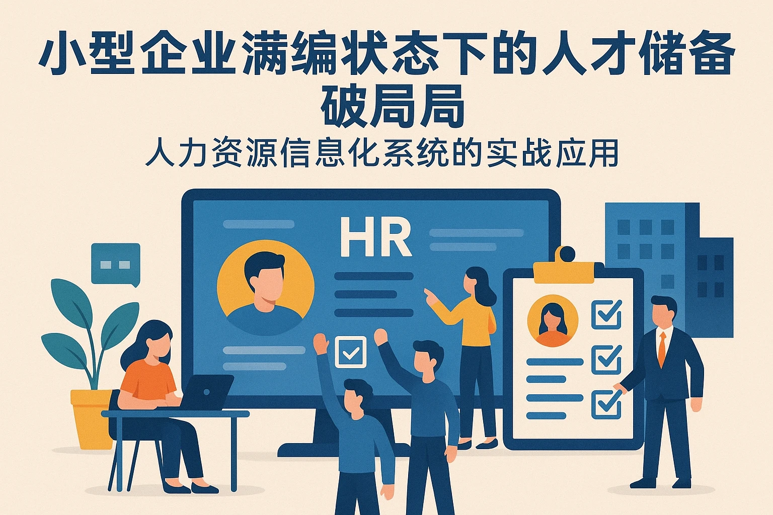 小型企业满编状态下的人才储备破局：人力资源信息化系统的实战应用
