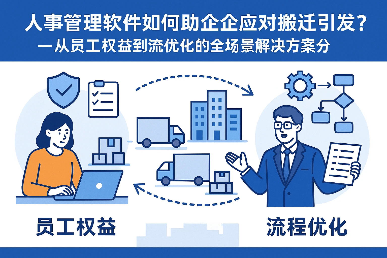 人事管理软件如何助力企业应对搬迁引发的用工风险？——从员工权益到流程优化的全场景解决方案