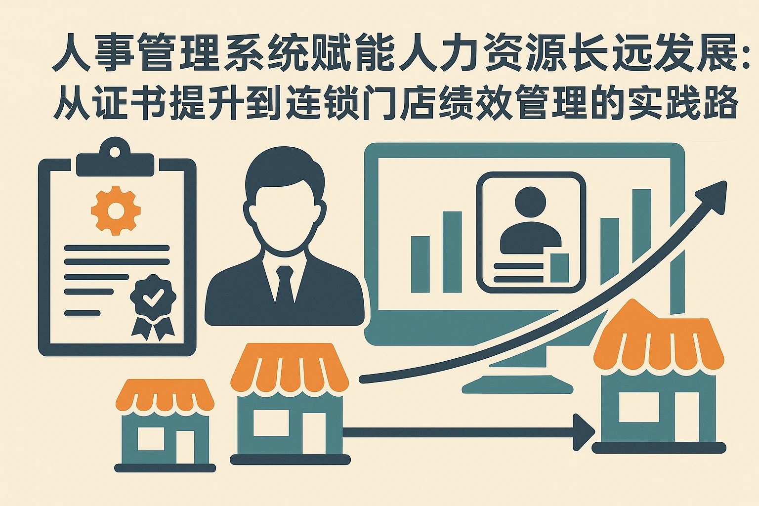 人事管理系统赋能人力资源长远发展：从证书提升到连锁门店绩效管理的实践路径