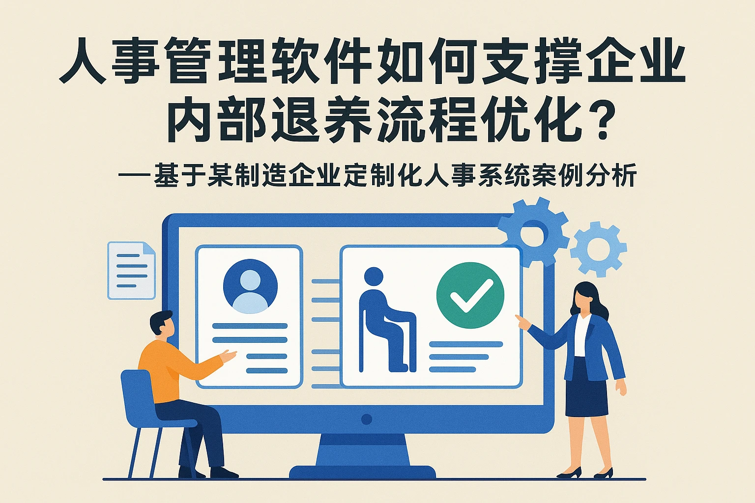 人事管理软件如何支撑企业内部退养流程优化？——基于某制造企业定制化人事系统案例分析