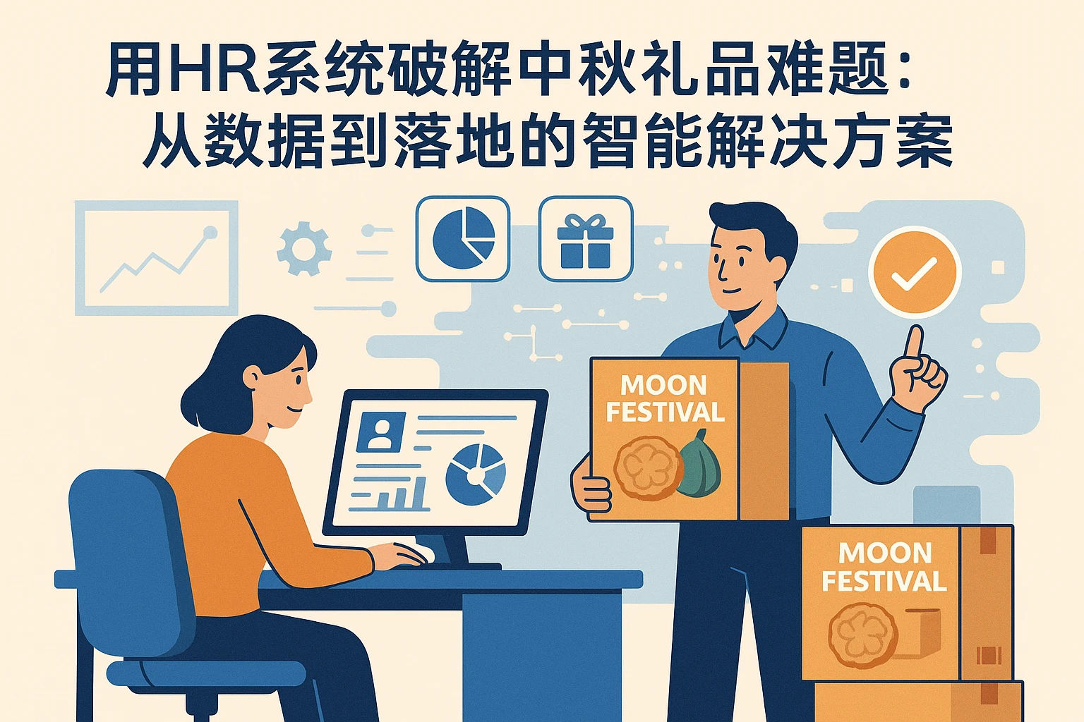 用HR系统破解中秋礼品难题：从数据到落地的智能解决方案