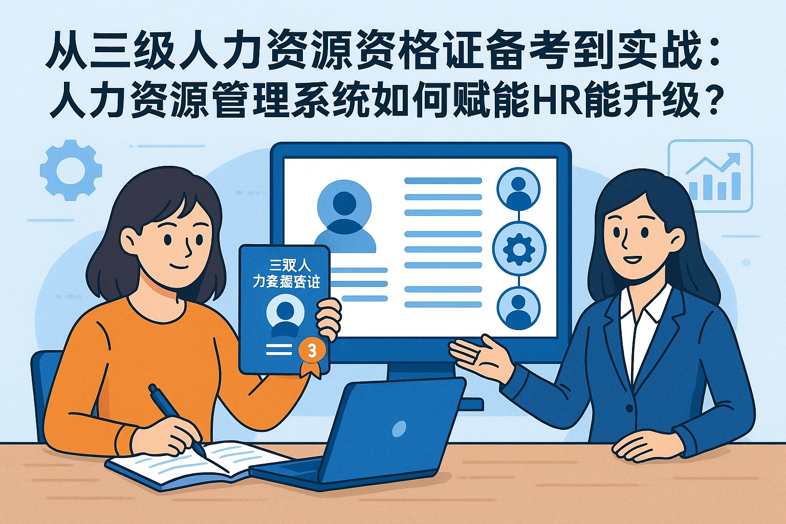 从三级人力资源资格证备考到实战：人力资源管理系统如何赋能HR能力升级？