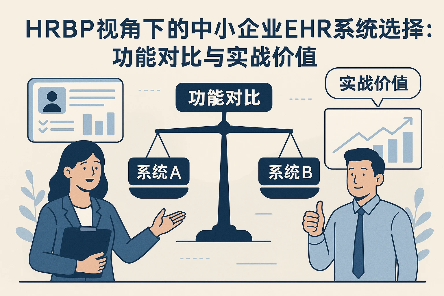 HRBP视角下的中小企业EHR系统选择：功能对比与实战价值