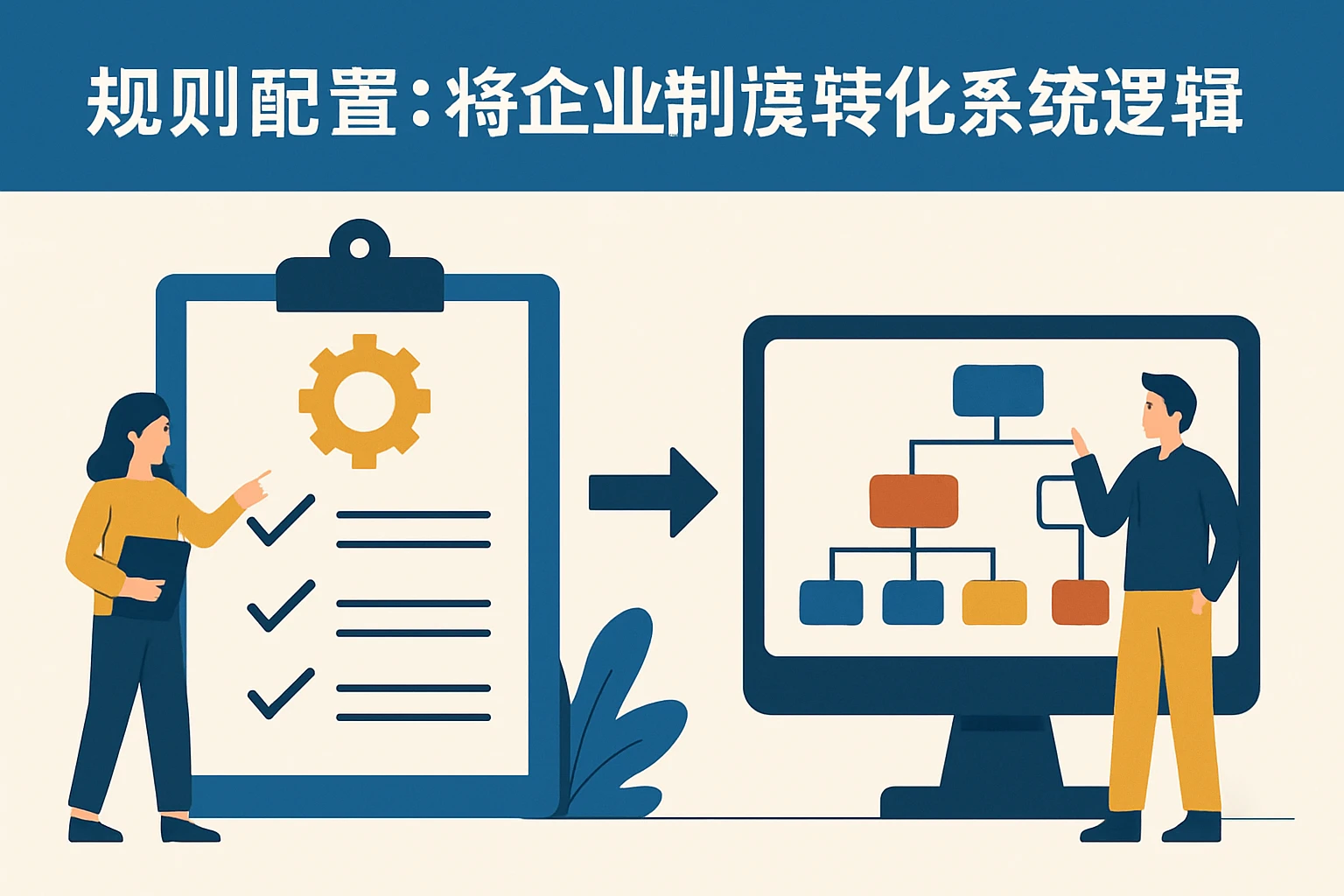 1. 规则配置：将企业制度转化为系统逻辑