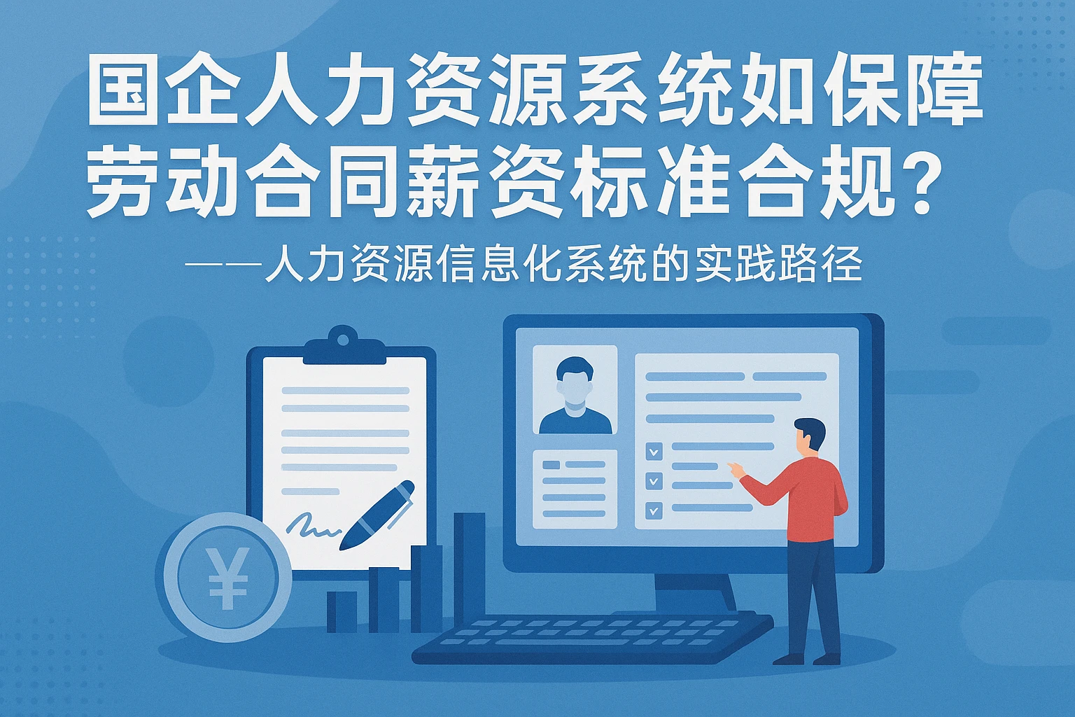 国企人力资源系统如何保障劳动合同薪资标准合规？——人力资源信息化系统的实践路径