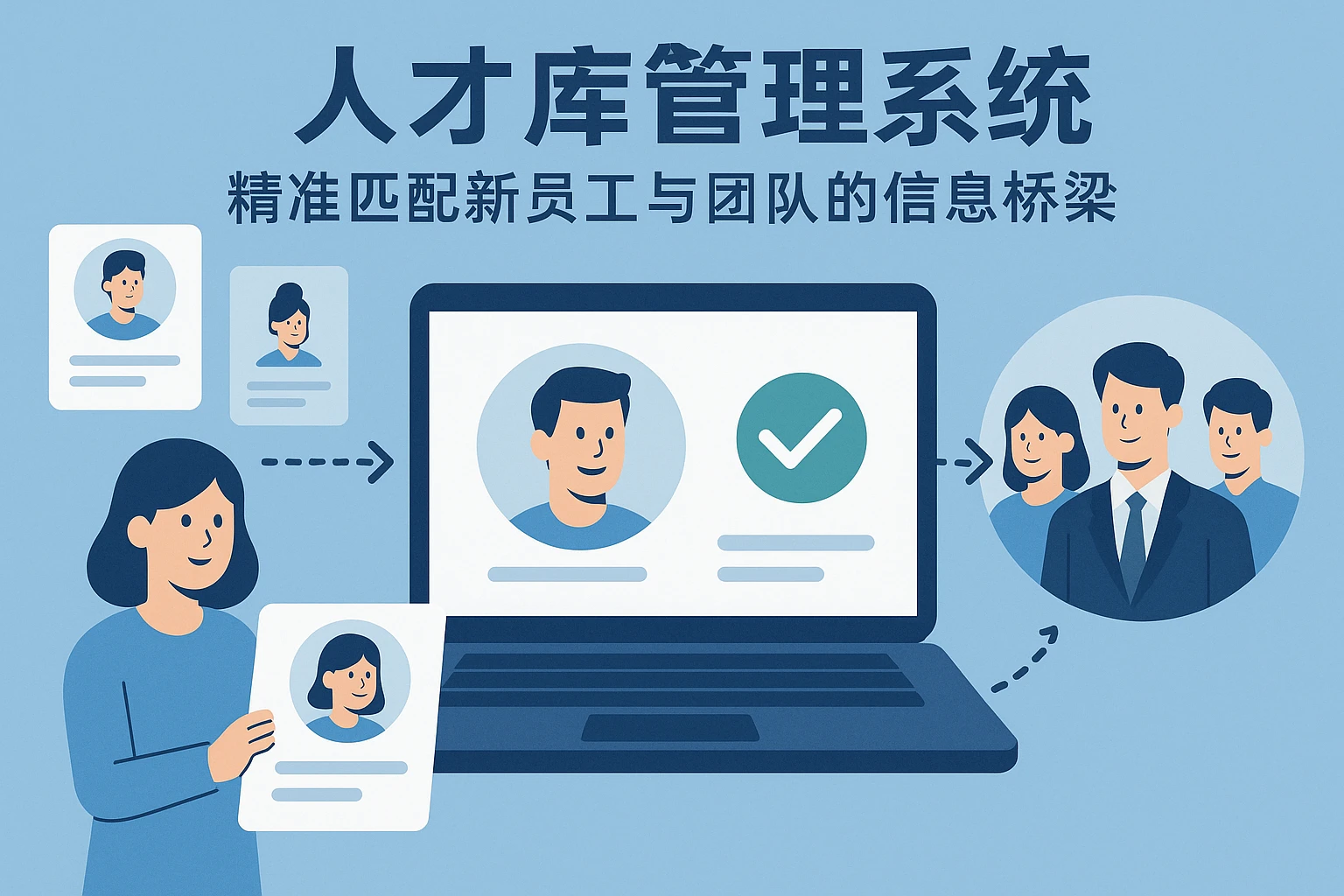 2. 人才库管理系统：精准匹配新员工与团队的信息桥梁