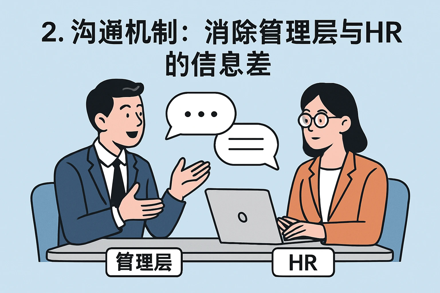 2. 沟通机制：消除管理层与HR的信息差