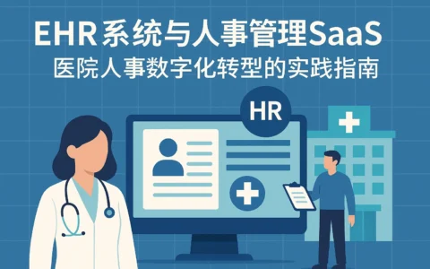 EHR系统与人事管理SaaS：医院人事数字化转型的实践指南