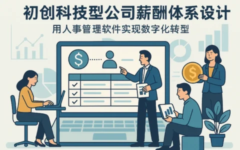 初创科技型公司薪酬体系设计：用人事管理软件实现数字化转型