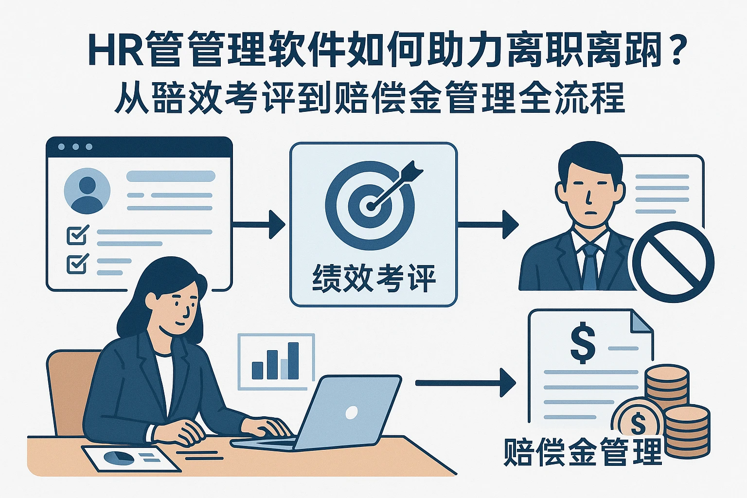 人事管理软件如何助力企业规避离职纠纷？从绩效考评到赔偿金管理的全流程解决方案