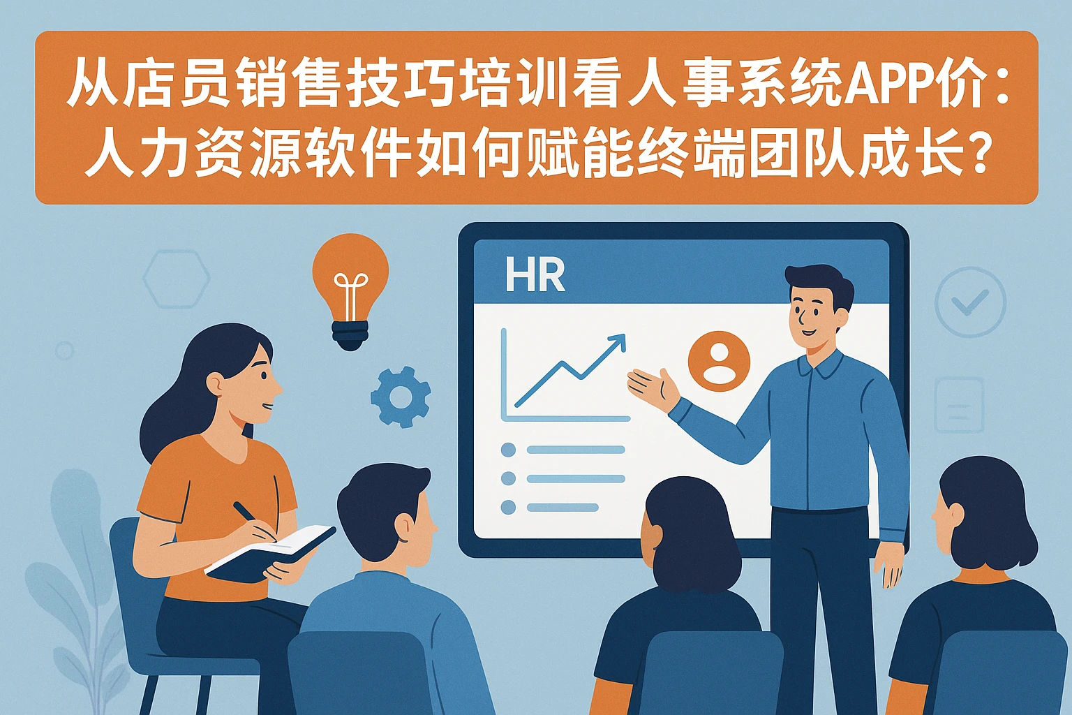 从店员销售技巧培训看人事系统APP价值：人力资源软件如何赋能终端团队成长？