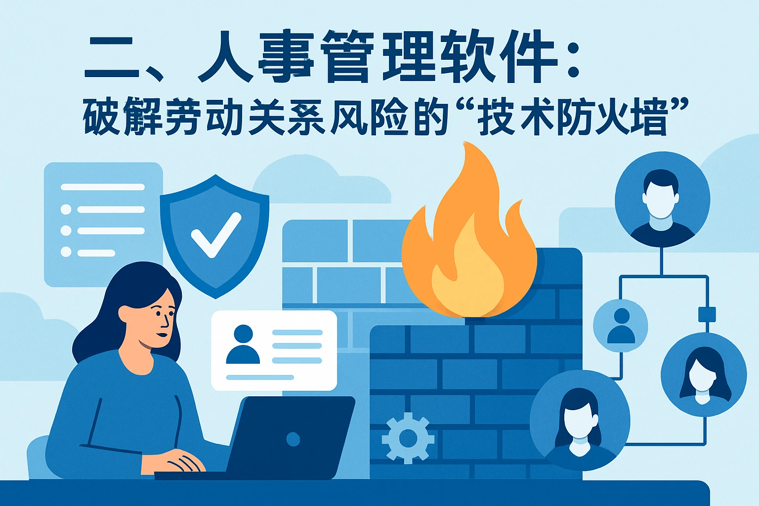 二、人事管理软件：破解劳动关系风险的“技术防火墙”
