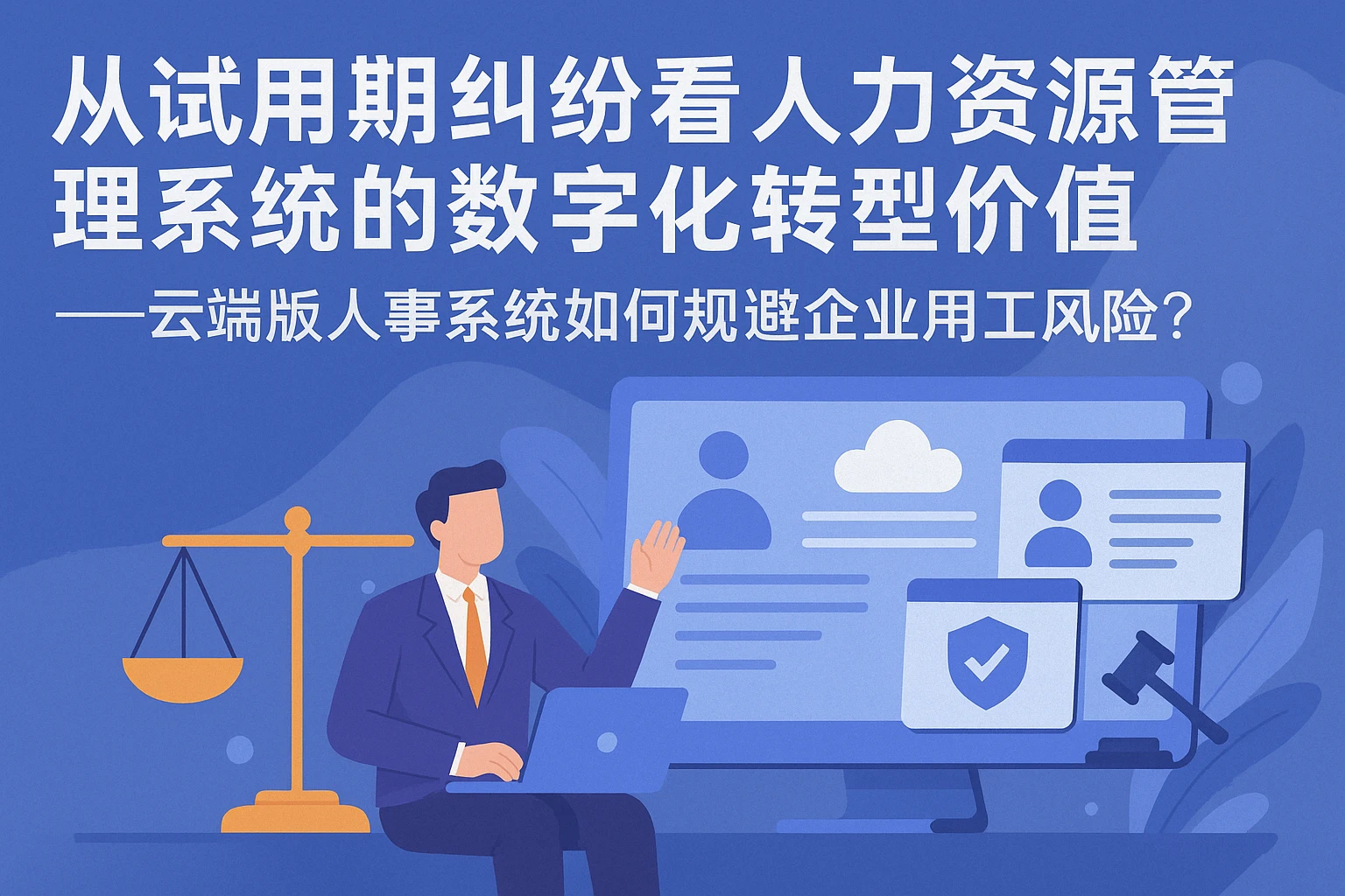 从试用期纠纷看人力资源管理系统的数字化转型价值——云端版人事系统如何规避企业用工风险？