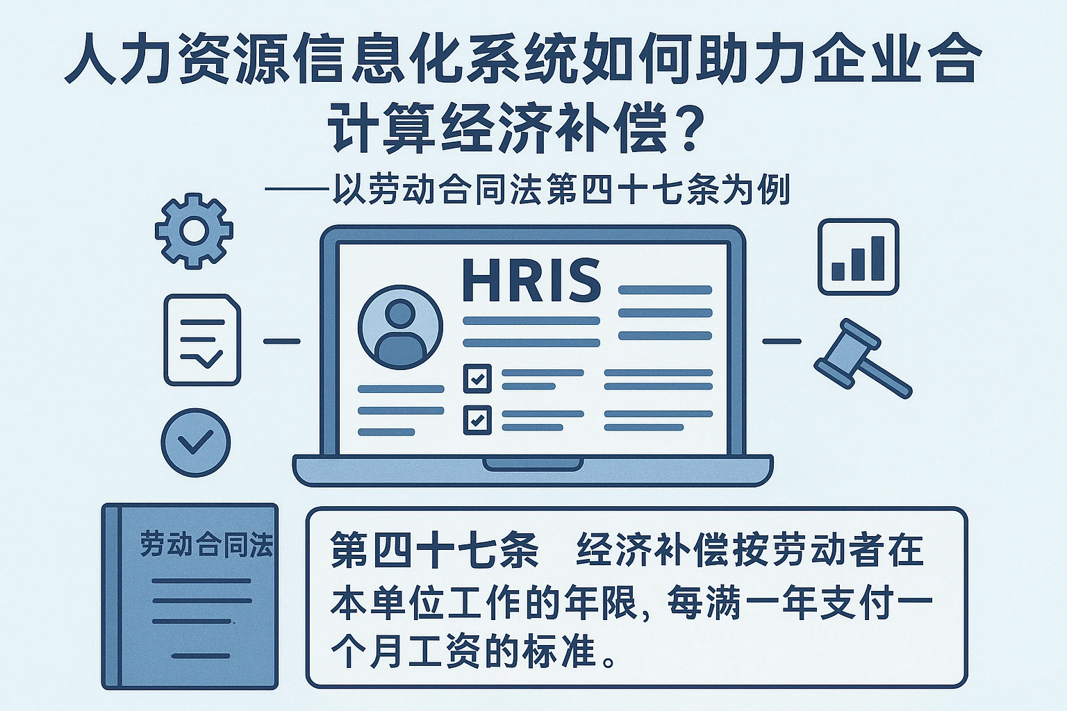 人力资源信息化系统如何助力企业合规计算经济补偿？——以劳动合同法第四十七条为例
