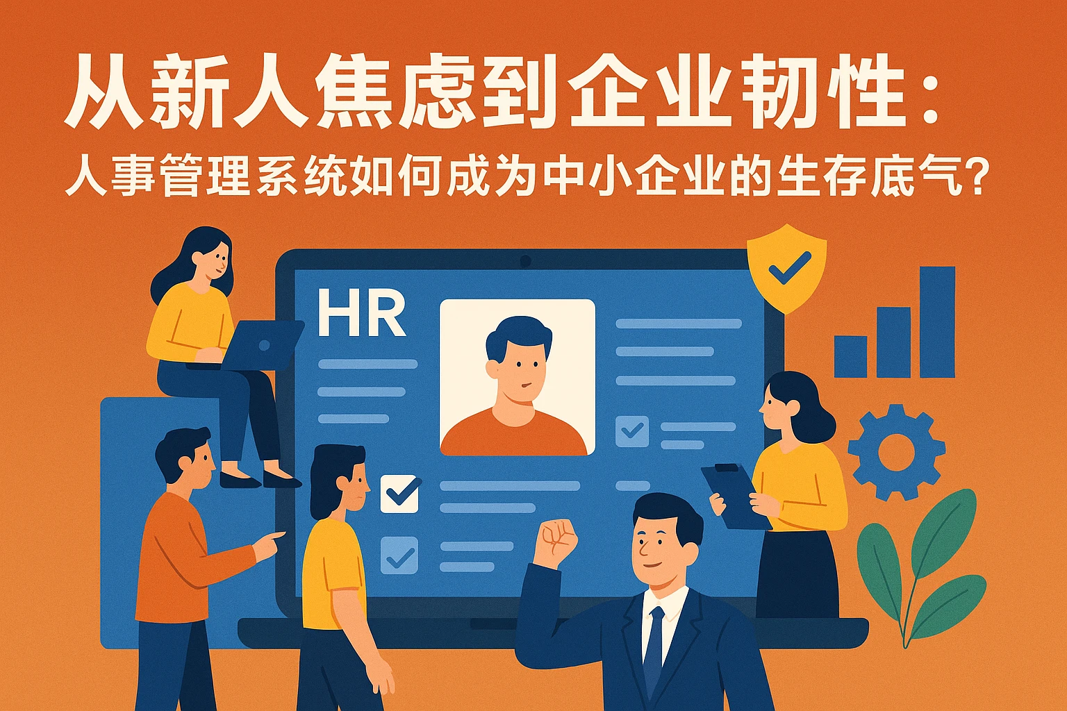 从新人焦虑到企业韧性：人事管理系统如何成为中小企业的生存底气？