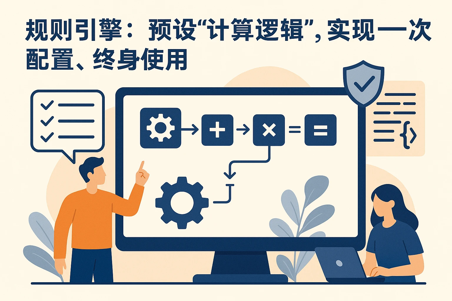 2. 规则引擎：预设“计算逻辑”，实现“一次配置，终身使用”