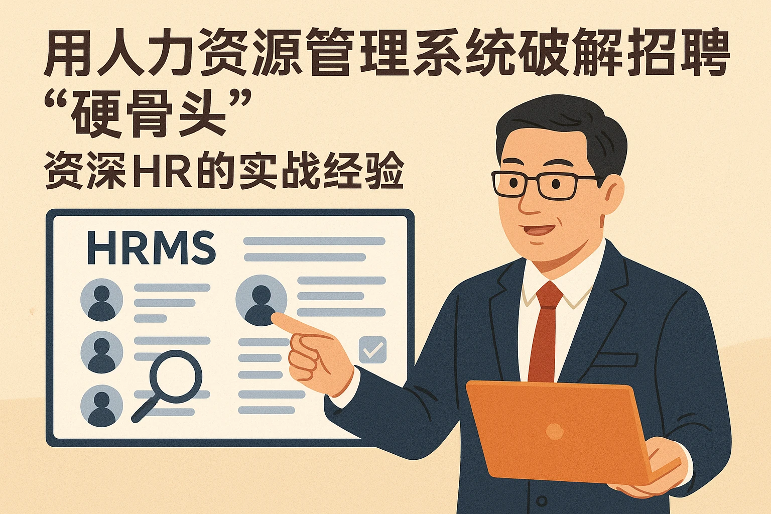 用人力资源管理系统破解招聘“硬骨头”：资深HR的实战经验