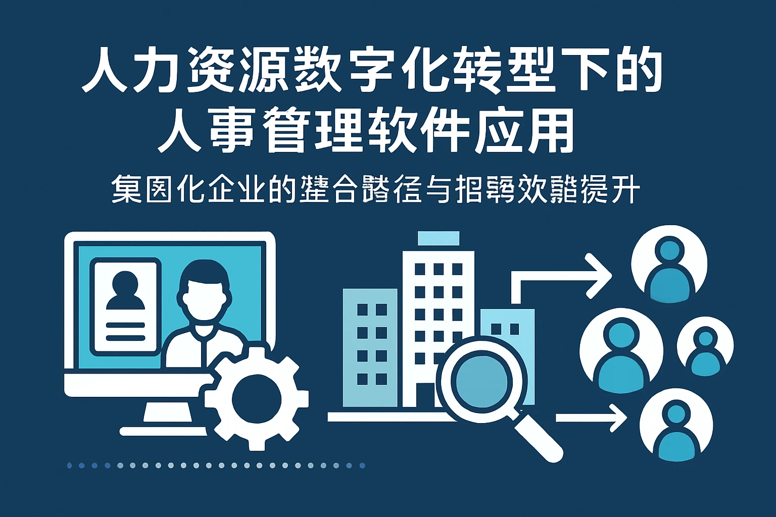 人力资源数字化转型下的人事管理软件应用：集团化企业的整合路径与招聘效能提升