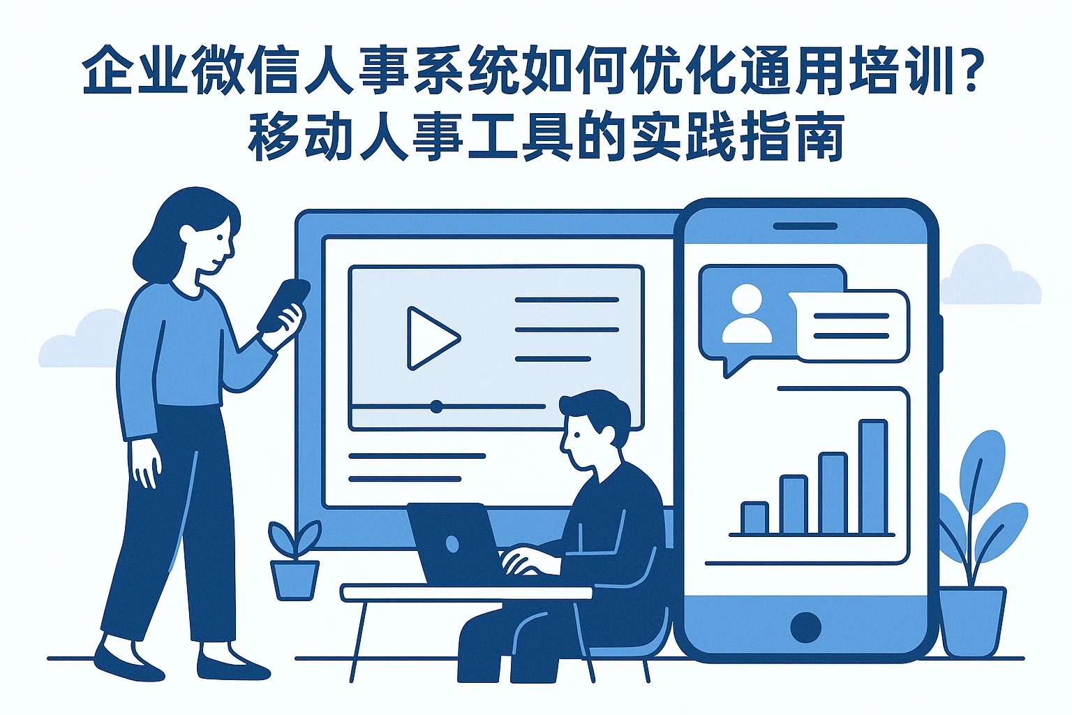 企业微信人事系统如何优化通用培训管理？移动人事工具的实践指南