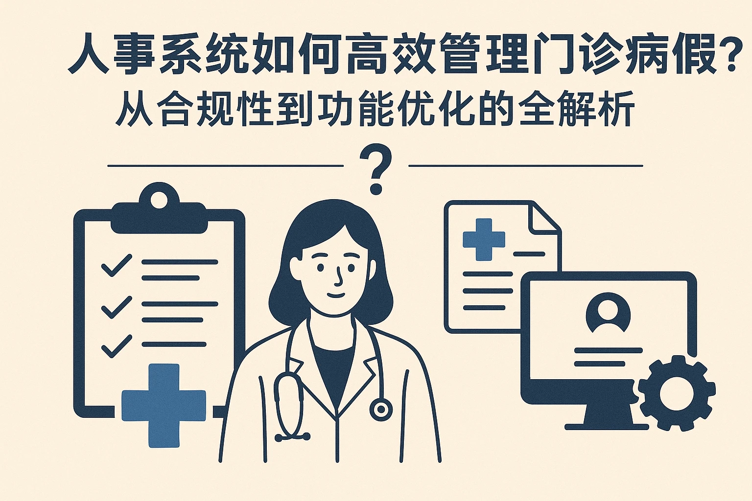 人事系统如何高效管理门诊病假？从合规性到功能优化的全解析