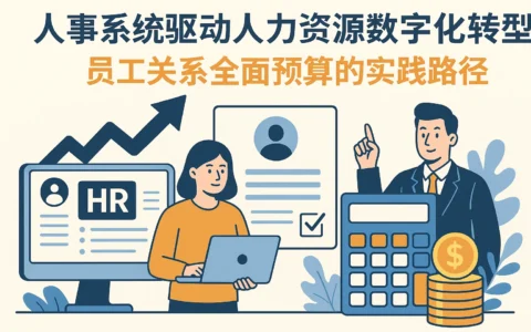 人事系统驱动人力资源数字化转型：员工关系全面预算的实践路径