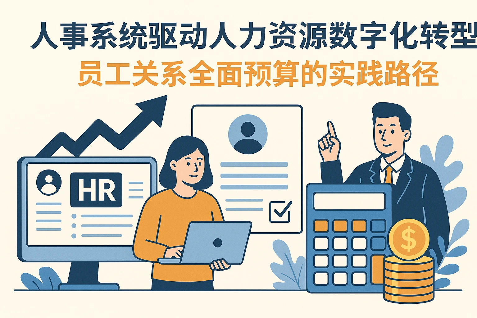 人事系统驱动人力资源数字化转型：员工关系全面预算的实践路径