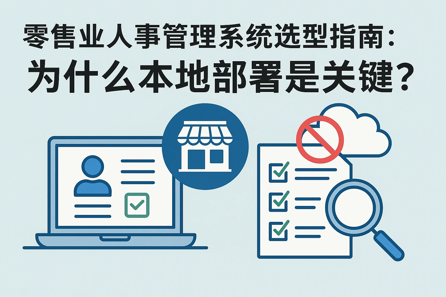 零售业人事管理系统选型指南:为什么本地部署是关键?