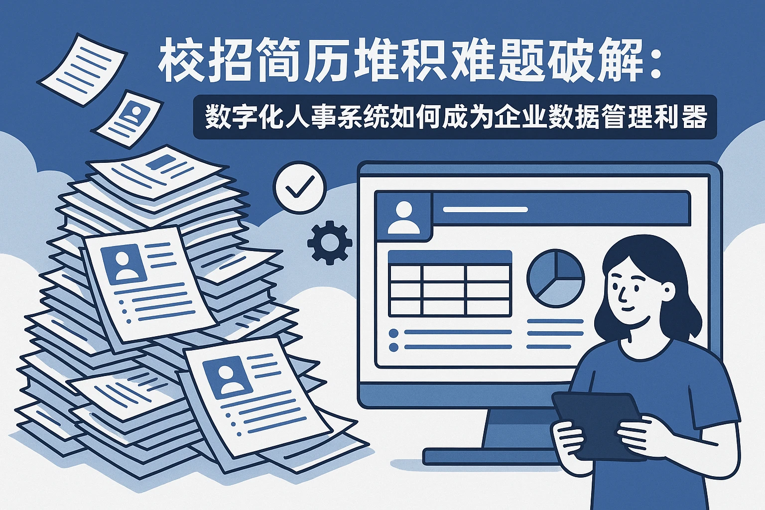 校招简历堆积难题破解：数字化人事系统如何成为企业数据管理利器